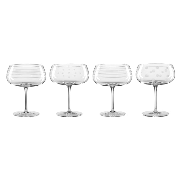 Lenox Oneida Mingle Cocktail Glasses, Set of 4 Clear, NO COLOR GLASS,CRYSTAL 895933