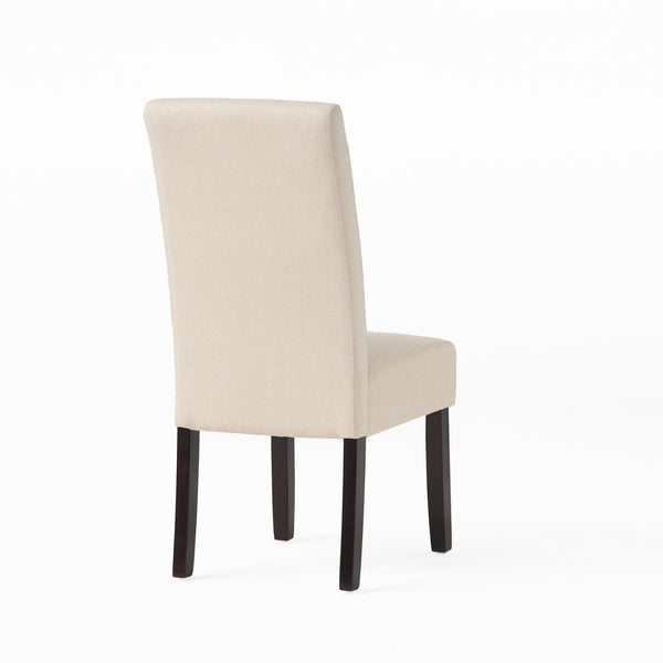 English Elm Pertica Upholstered Dining Chair Set of 2 with T-stitch Detail for Modern 38541.00
