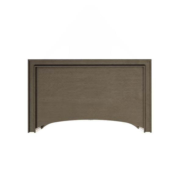 A.R.T. Furniture Cove Glam Transitional Nightstand With Usb Chargers, Touch Dimmer Light & Elegant Cork Design Grey Rubberwood Solids,Primavera Veneers,Cork,Metal 349140-2743