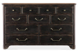 Americana Dresser Black Americana Collection 7050-90001-89 Hooker Furniture