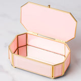 Lenox Kate Spade "I Treasure You" Pink Jewelry Box Pink, PINK GLASS,CRYSTAL 897381