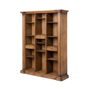 Park Hill Bradley Adjustable Shelf Wooden Bookcase EFC20137