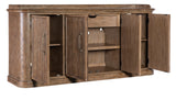 Americana Four-Door Buffet Brown Americana Collection 7050-75900-85 Hooker Furniture