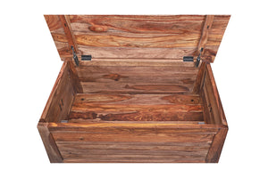 Porter Designs Porter Kalispell Solid Sheesham Wood Coffee Table – Handcrafted Arts & Crafts Design For Your Home Brown Wood 04-196-12-2439