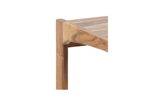 Porter Designs Porter Portola Solid Acacia Wood C Table – Elegant Mid-century Modern Accent For Today's Home Natural Wood 05-108-12-5025n