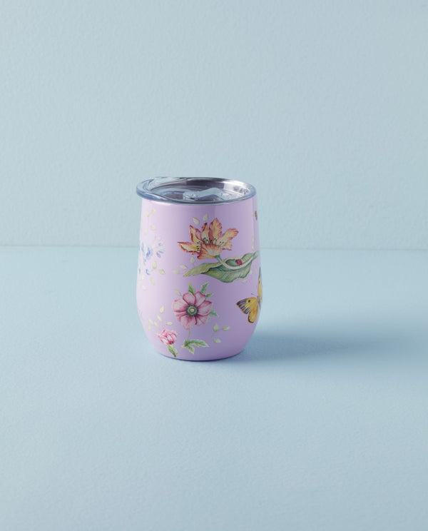 Lenox Butterfly Meadow Lavender Stainless Steel Wine Tumbler Purple, LAVENDER METAL 895740