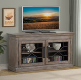 Parker House Sundance - Sandstone 63 In.Tv Console Sandstone Poplar Solids / Mindi Veneers SUN#63-SS