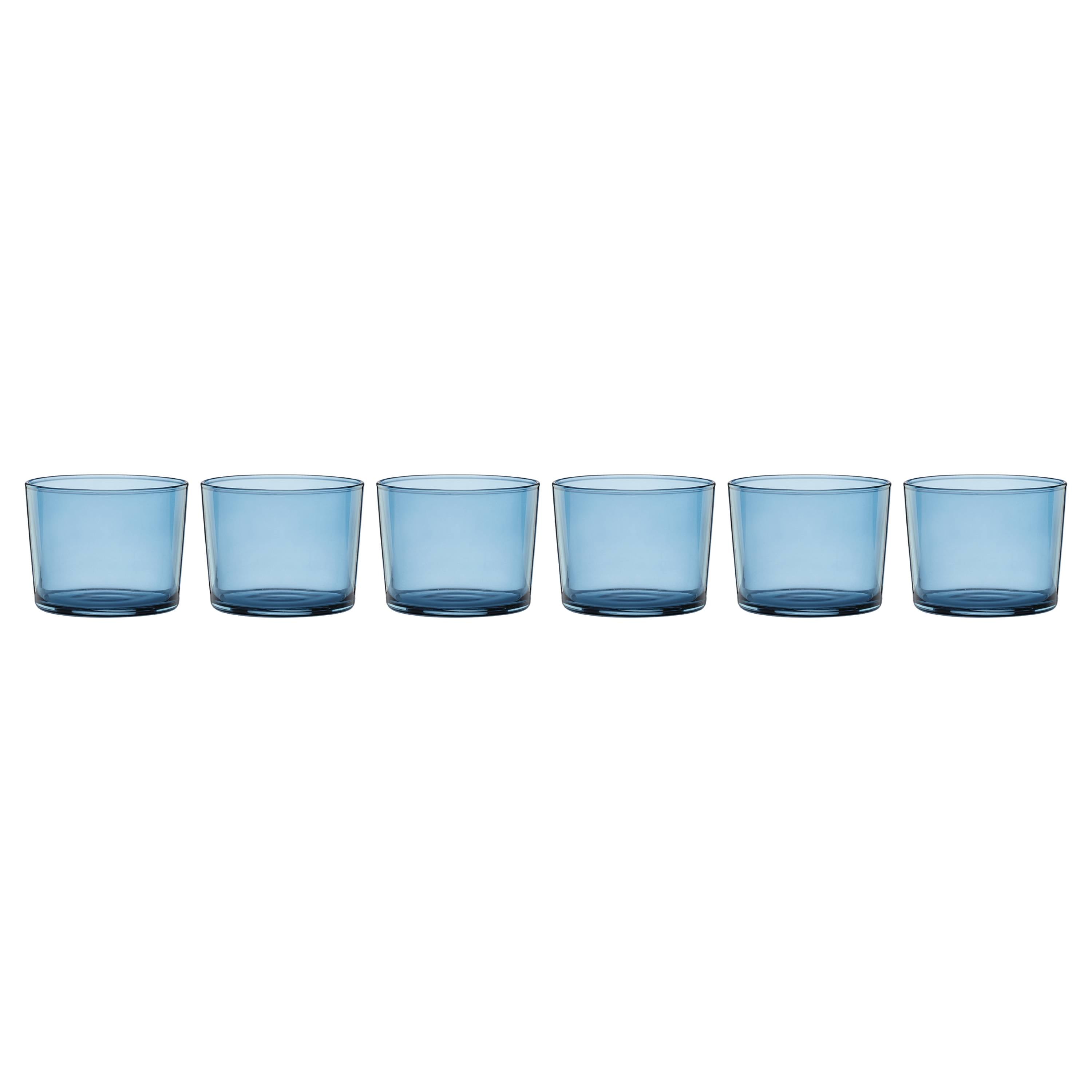 Oneida Stackables Blue Short Glasses