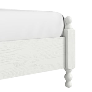 A.R.T. Furniture Haven Canopy Bed: Vintage-Inspired Elegance with Upholstered Headboard for a Serene Bedroom Retreat 339135-2367