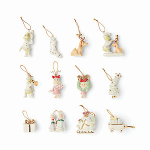 Lenox How The Grinch Stole Christmas 12-Piece Mini Ornaments Multi, NO COLOR PORCELAIN 895921