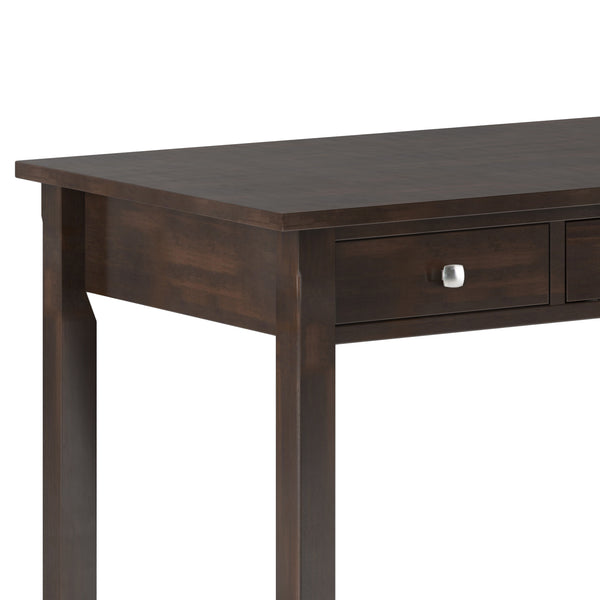 English Elm Avalon Large Desk In Tobacco Brown - Handcrafted Solid Wood, Elegant Design & Ample Storage Solutions B136P158449