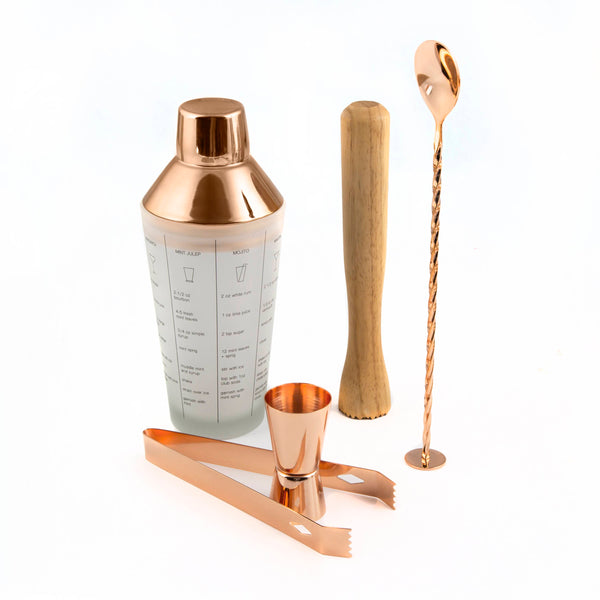 Lenox Cambridge 5-Piece Copper Mixology Set NO COLOR METAL E927MCCB1DS