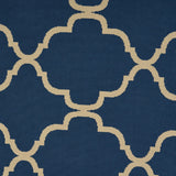 Christopher Knight Home® - Noble House - Serafin Indoor Geometric 8 X 11 Area Rug, Navy and Ivory