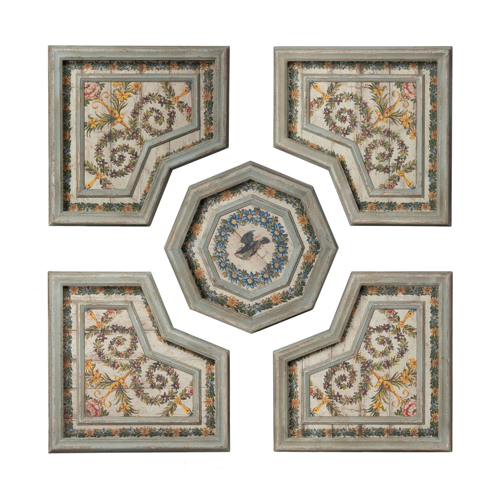 Park Hill Flora Motif Pattern Tiles EWA26008