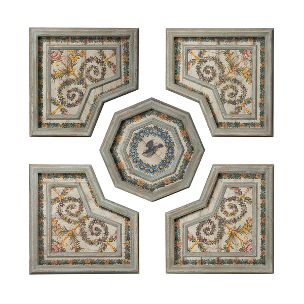 Park Hill Flora Motif Pattern Tiles EWA26008