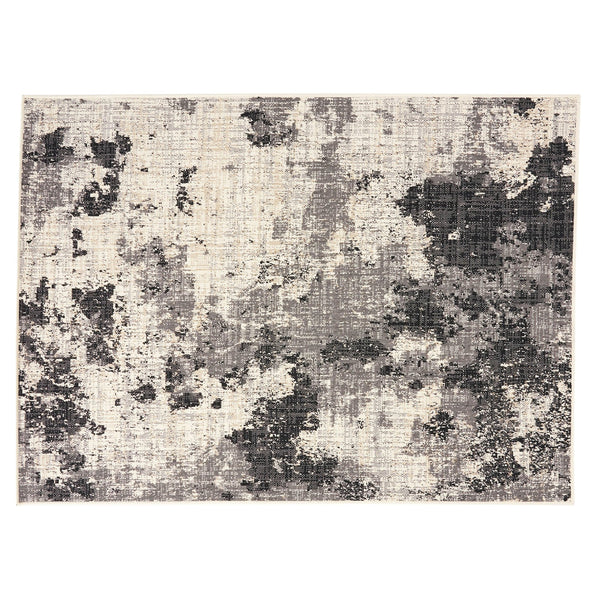 English Elm Christopher Knight Home® - 5'3"x7' Handcrafted Polypropylene Rug in Black & Ivory - 4mm Pile, Durable, No Assembly Needed 72354.00
