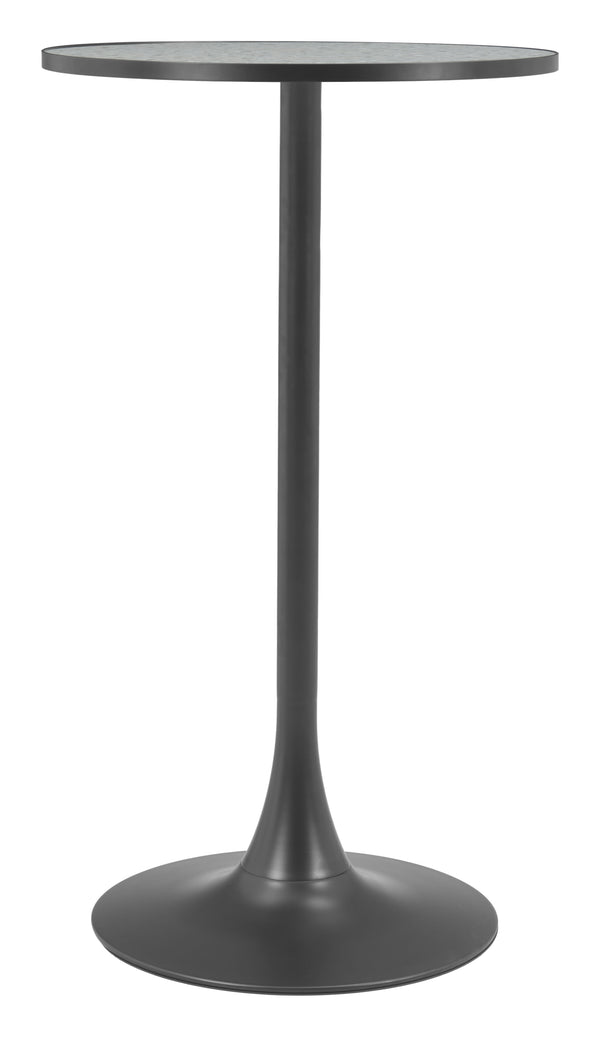 Zuo Modern Bite Bar Table - Stylish Modern Design For Your Home, High-quality Mdf And Steel, Versatile Decor Solution Gray Mdf,Steel 110404-zuo-modern