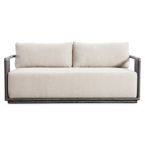 Bernhardt Bernhardt Andros Outdoor Sofa Teak Base Rope Wrapped Panels Deep Patio Seating O2787A