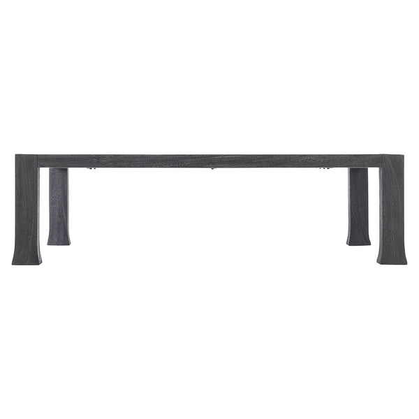Bernhardt Bernhardt Carbonized Suar Cocktail Table With Planked Top, Sculptural Base, Rustic-Modern Elegance 417021