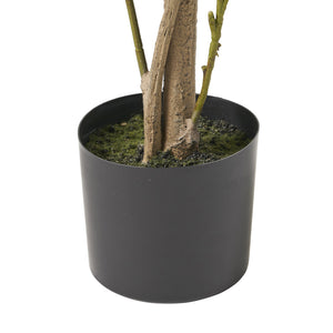English Elm 150cm Artificial Laurel Tree Faux Potted Plant with Flexible Iron Frame for Any Room 70537.00