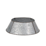 Christopher Knight Home® - Noble House - Laconia Metal Christmas Tree Collar, Antique Silver