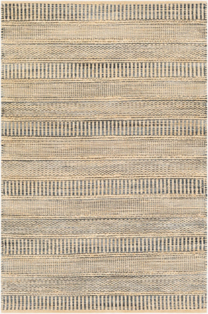 Surya Aria 2' X 3' Handmade Flatweave Rug - Durable Rayon & Jute Blend For Cottage Style Charm Denim Jute,Rayon Iaa1000-23