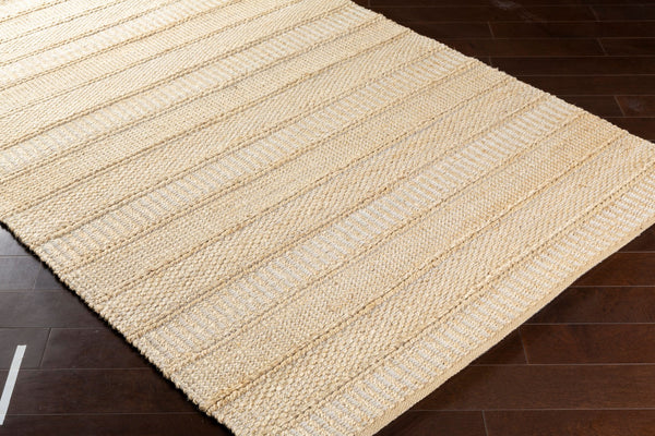 Surya Aria 2' X 3' Handmade Flatweave Rug - Durable Rayon & Jute Blend For Cottage Style Charm Off,White Jute,Rayon Iaa1001-23