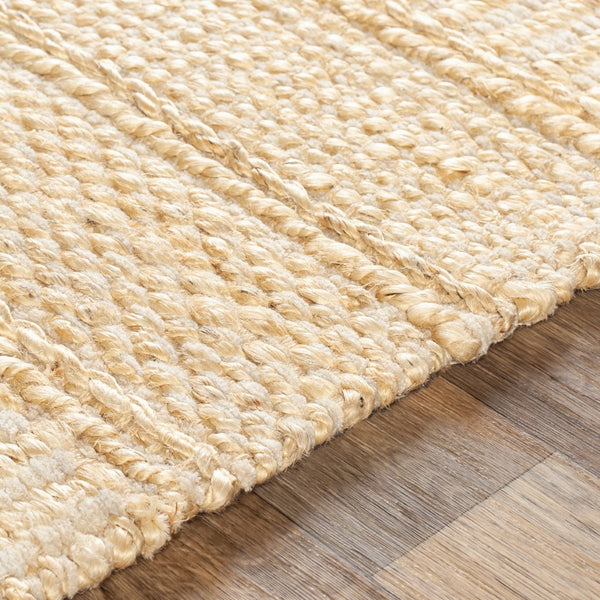 Surya Aria 2' X 3' Handmade Flatweave Rug - Durable Rayon & Jute Blend For Cottage Style Charm Off,White Jute,Rayon Iaa1001-23