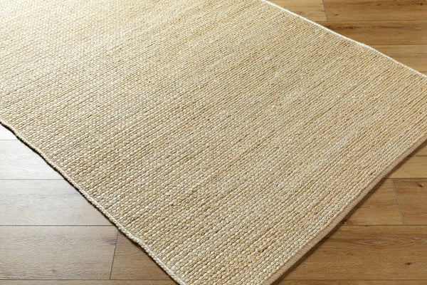 Surya Aria 2' X 3' Handmade Flatweave Rug - Durable Rayon & Jute Blend For Cottage Style Charm Beige Jute,Cotton Iaa1003-23