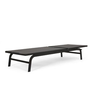 English Elm Christopher Knight Home® - FINN Chaise Lounge Set for Outdoor Patio – Aluminum Frame, Breathable Nylon Mesh, Handcrafted Comfort DARK GREY 71041.00