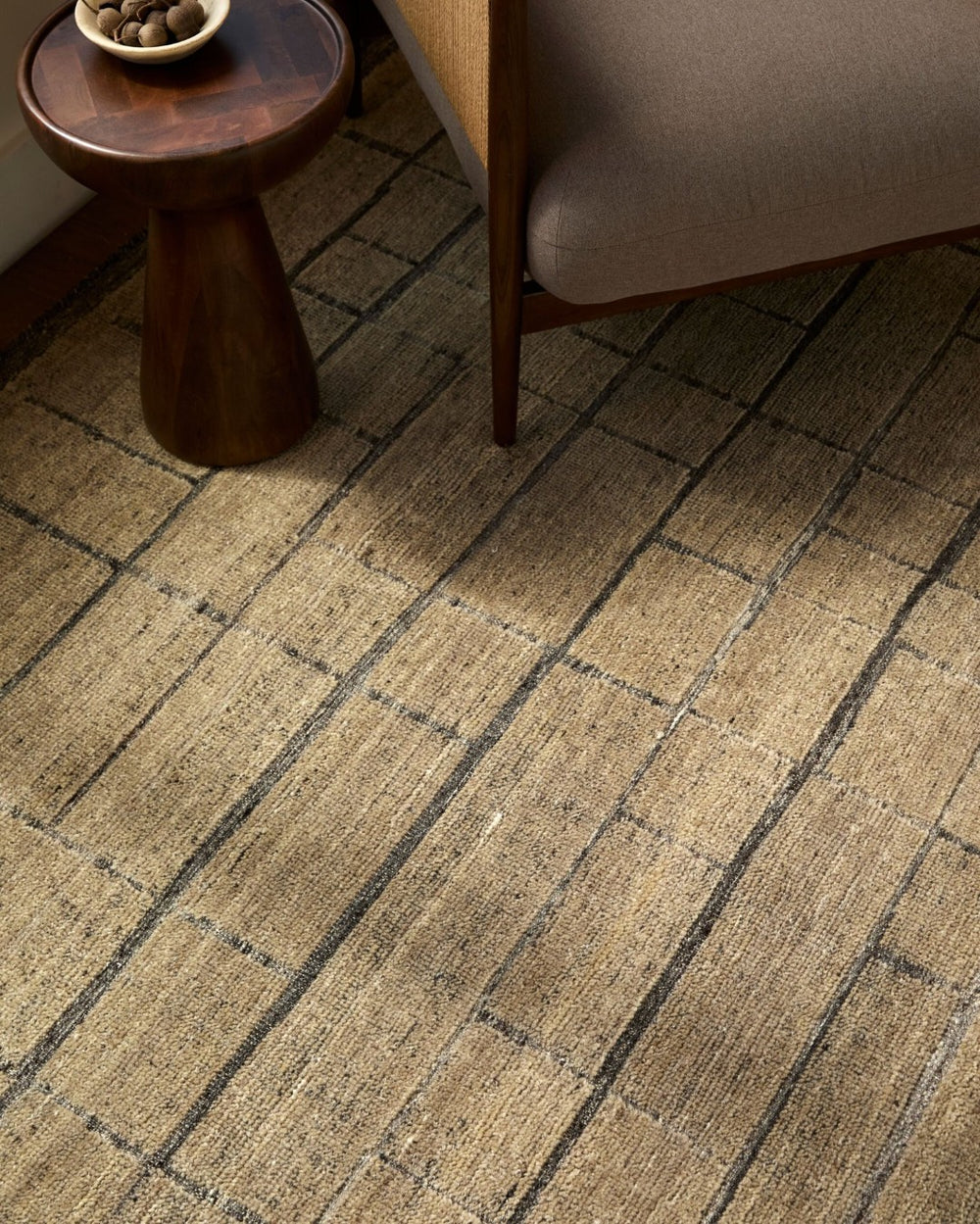 Surya Indiana Hand Knotted Wool Flatweave Rug Bohemian Global Pattern for Living Rooms 8' x 10' Rectangle IAI2303-810