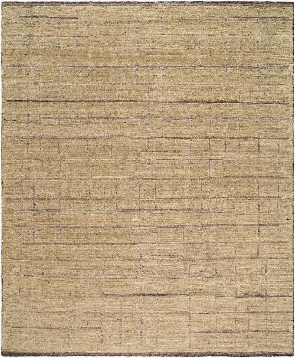 Surya Indiana Hand Knotted Wool Flatweave Rug Bohemian Global Pattern for Living Rooms 8' x 10' Rectangle IAI2303-810