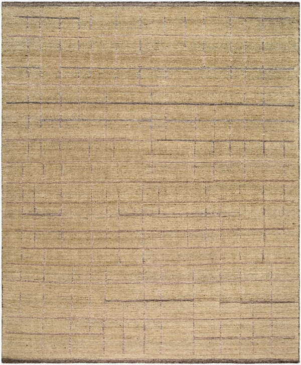 Surya Indiana Hand Knotted Wool Flatweave Rug Bohemian Global Pattern for Living Rooms 8' x 10' Rectangle IAI2303-810