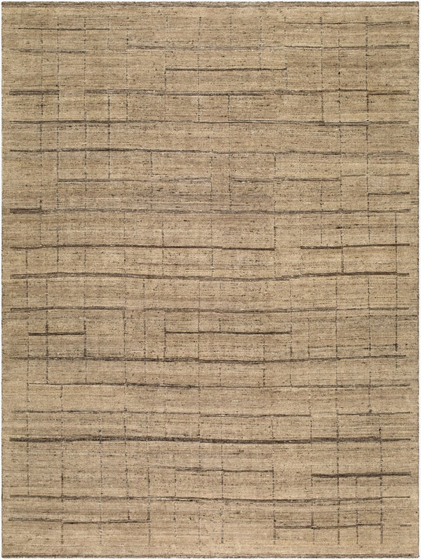 Surya Indiana Handknotted Wool Flatweave Area Rug Bohemian Global Pattern for Eclectic Rooms 8' x 10' Rectangle IAI2304-810