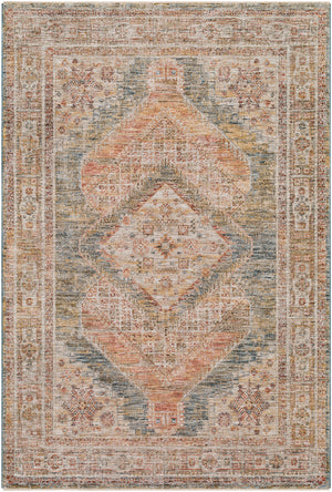 Naila IAL-2302 9' x 12'2" Machine Woven Rug IAL2302-9122  Tan, Sage, Light Sage, Mustard, Dark Blue, Olive Surya
