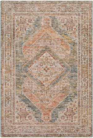 Livabliss Naila Traditional Turkish Machine Woven Polyester Rug with Fringe for Large Rooms Tan, Sage 9' x 12'2" IAL2302-9122