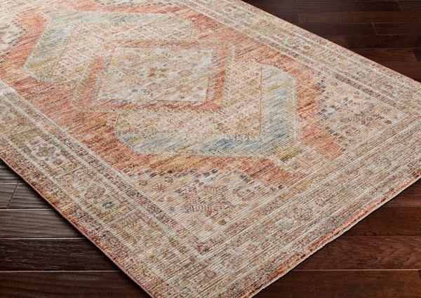 Naila IAL-2304 9' x 12'2" Machine Woven Rug IAL2304-9122  Tan, Sage, Light Sage, Mustard, Rust, Burgandy Surya