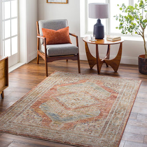 Livabliss Naila Traditional Fringe Area Rug Turkey Woven Polyester for Formal Living Dining Rooms Tan, Sage 9' x 12'2" IAL2304-9122