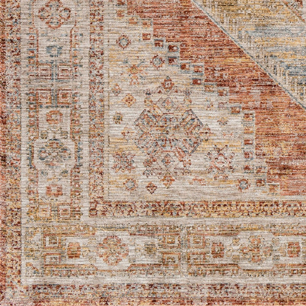 Livabliss Naila Traditional Fringe Area Rug Turkey Woven Polyester for Formal Living Dining Rooms Tan, Sage 9' x 12'2" IAL2304-9122