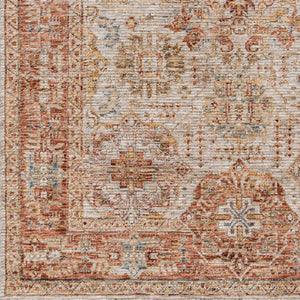 Naila IAL-2305 9' x 12'2" Machine Woven Rug IAL2305-9122  Light Sage, Sage, Tan, Mustard, Rust, Olive Surya