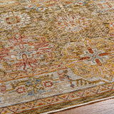 Naila IAL-2306 9' x 12'2" Machine Woven Rug IAL2306-9122  Sage, Light Sage, Olive, Mustard, Tan, Rust Surya