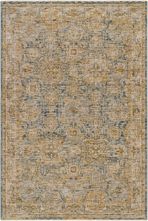 Livabliss Naila Traditional Fringe Area Rug Turkish Woven Polyester for Living Room Bedroom Sage, Light Sag 10'2" x 7'10" IAL2307-710103