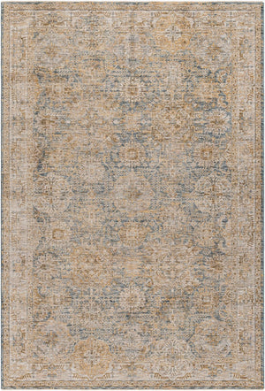 Livabliss Naila Traditional Fringe Area Rug Turkish Woven Polyester for Living Room Bedroom Sage, Light Sag 6'7" x 9'6" IAL2307-6796