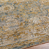 Naila IAL-2307 9' x 12'2" Machine Woven Rug IAL2307-9122  Sage, Light Sage, Tan, Dark Blue, Mustard, Olive Surya