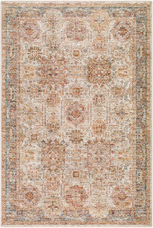 Livabliss Naila Traditional Fringe Area Rug Turkey Woven Polyester Medium Pile Living Room Light Sage, Sag 7'10" x 10'2" IAL2308-710103
