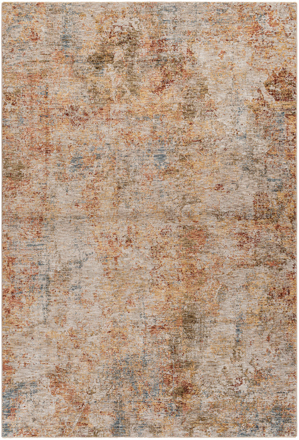 Naila IAL-2309 6'7" x 9'6" Machine Woven Rug IAL2309-6796  Tan, Sage, Mustard, Light Sage, Olive, Rust Surya