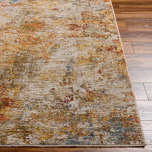 Naila IAL-2309 9' x 12'2" Machine Woven Rug IAL2309-9122  Tan, Sage, Mustard, Light Sage, Olive, Rust Surya