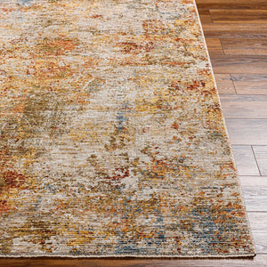 Livabliss Naila Fringe Border Polyester Area Rug Turkish Woven Medium Pile Living Room Accent Tan, Sage 2'7" x 3'11" IAL2309-274