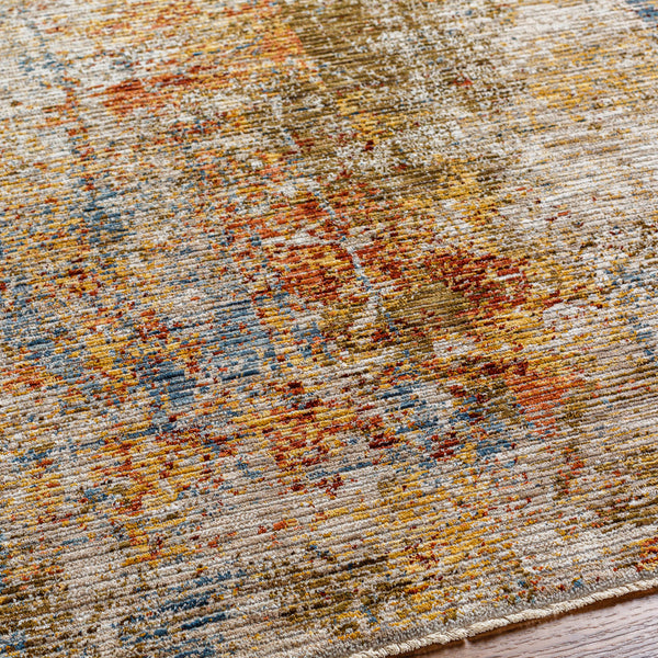 Naila IAL-2309 9' x 12'2" Machine Woven Rug IAL2309-9122  Tan, Sage, Mustard, Light Sage, Olive, Rust Surya