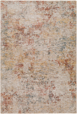 Naila IAL-2310 9' x 12'2" Machine Woven Rug IAL2310-9122  Tan, Light Sage, Sage, Mustard, Dark Blue, Rust Surya